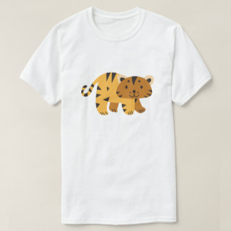 Cute cat character  t-shirt