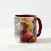 cute  cat christmas mug (Devant droit)