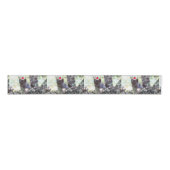 Cute Cat Chrsitmas Grosgrain Lint (Voorkant)