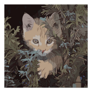 Cute Cat Collectie 3 Perfect Poster
