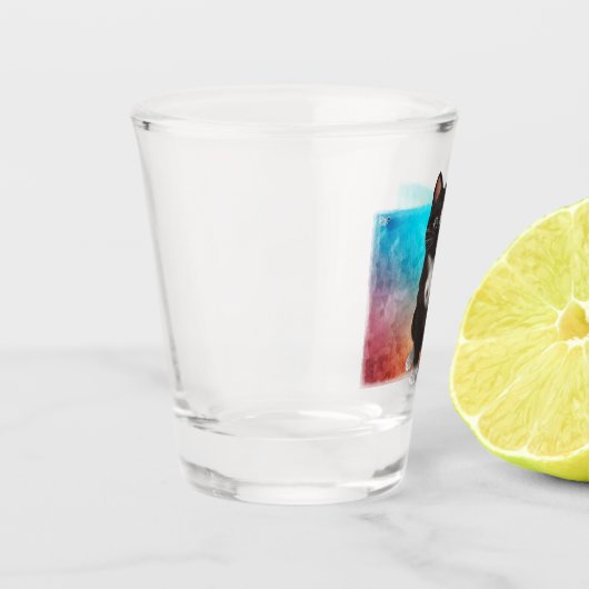 Cute Cat Colors Shot Glas (Links)