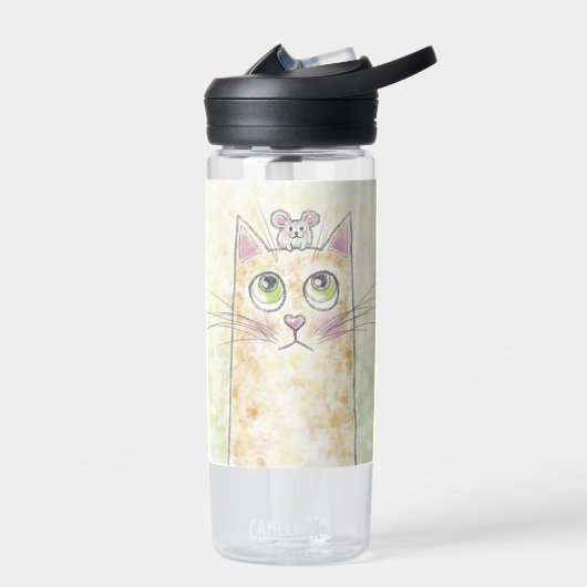 Cute Cat en Mouse CamelBak Waterfles (Links)