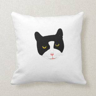 Cute Cat Face Pillow Kussen