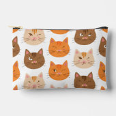 Cute Cat Facs Pattern Etui (Voorkant)
