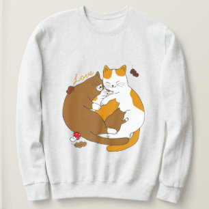 Cute Cat Famille Sweatshirt