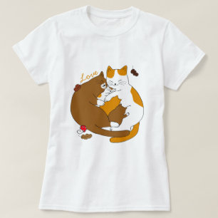 Cute Cat Family T-Shirt