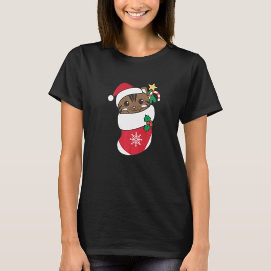 Cute Cat For Christmas Cat 10 T-shirt (Voorkant)