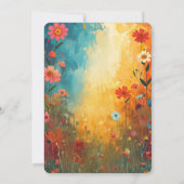 Cute Cat Giraffe Baby Shower Invitation (Dos)