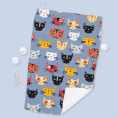 Cute Cat Golfhanddoek