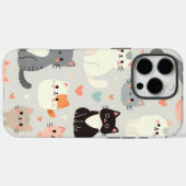 Cute Cat iPhone 16 Pro Max Coque (Verso (horizontal))
