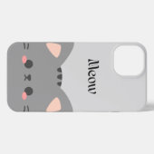 Cute Cat  iPhone Case – Soft & Aesthetic Look iPhone Hoesje (Achterkant horizontaal)