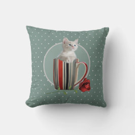 Cute Cat Kitten Pet Lovers Gift Kussen