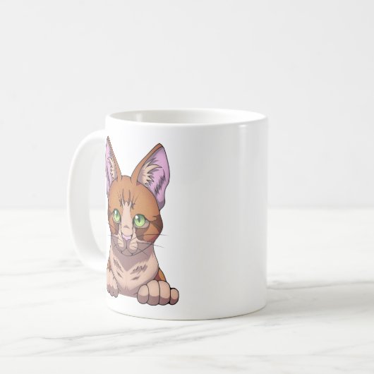 Cute Cat Koffiemok (Voorkant links)