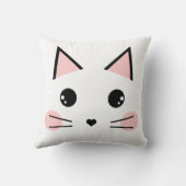 Cute Cat Kussen (Achterkant)