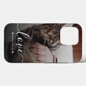 Cute Cat Lover Photo Case-Mate iPhone Case (Achterkant (horizontaal))