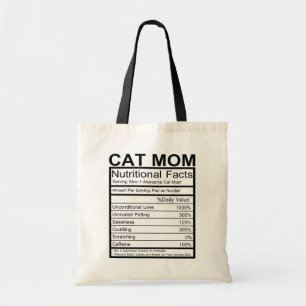 Cute Cat Ma Kitten Black Kat Crazy Cat Lady Tote Bag