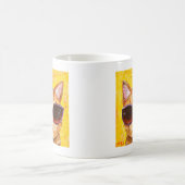 Cute Cat Mok Funny Cat mok Oranje Tabby cat mok (Center)