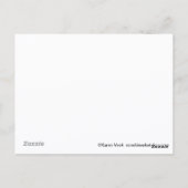 Cute Cat Mouse Bat Halloween pomkin najaar Briefkaart (Achterkant)