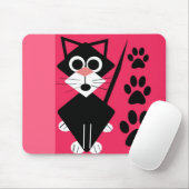 Cute Cat Mousepad Muismat (Met muis)