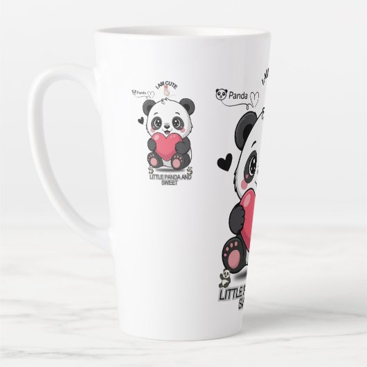 Cute Cat Mug | Adorable Kitty Cup for Cat Latte Mok (Links)