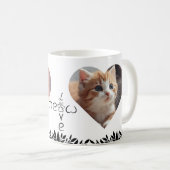 Cute cat  mug coffee (Devant droit)
