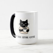 Cute Cat Mug – Funny Coffee Cup for Cat Lovers (Devant gauche)