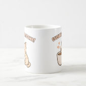 Cute Cat Mug – Funny Coffee Lover Gift (Centre)