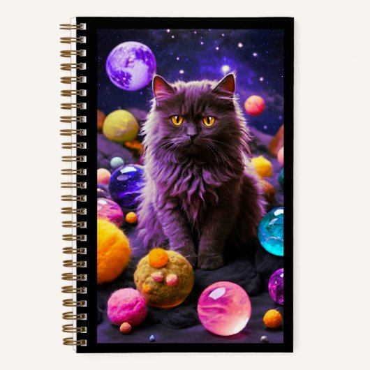 Cute Cat Notebook – Funny Journal for Cat Lovers Notitieboek (Voorkant)