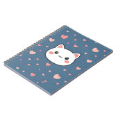 Cute Cat Notebook Notitieboek (Linkerzijde)