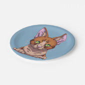 Cute Cat Papieren Bordje (Gekanteld)