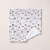 Cute cat pattern (Gant de toilette)