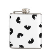 CUTE Cat Pattern Black and White Heupfles (Voorkant)