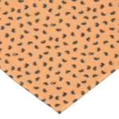 CUTE Cat Pattern Black en Oranje Tafelkleed (Gekanteld)