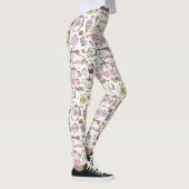 Cute Cat Pattern-Leggings Leggings (Rechts)