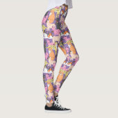 Cute Cat Pattern-Leggings Leggings (Rechts)