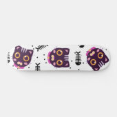 Cute Cat Pattern Skateboard (Horizontaal)