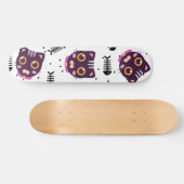 Cute Cat Pattern Skateboard (Horizontaal)