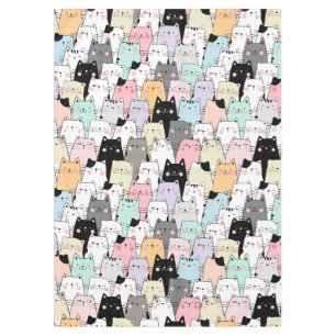Cute Cat Pattern Tablecloth Tafelkleed