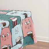 Cute Cat Pattern Tafelkleed (Voorbeeld)