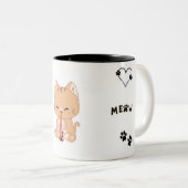 Cute Cat Paws Coffee Mug - Sip in Style! (Devant droit)