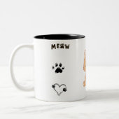 Cute Cat Paws Coffee Mug - Sip in Style! (Gauche)