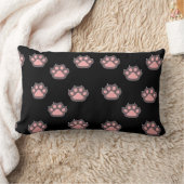 Cute Cat Paws Coussin décoratif (Couverture)