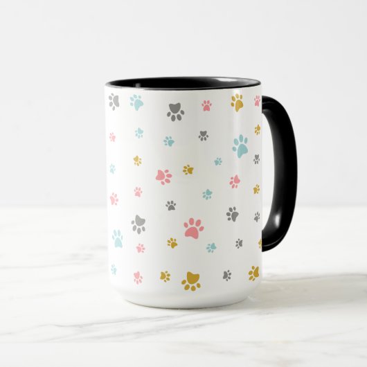Cute cat Paws Mug (Devant droit)