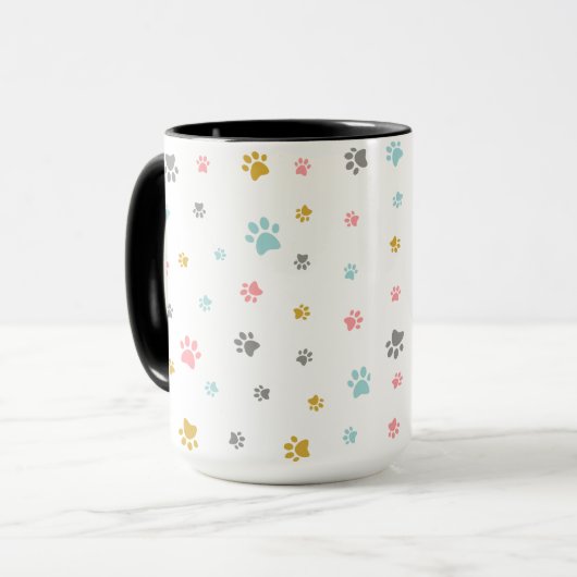 Cute cat Paws Mug (Devant gauche)