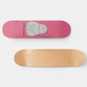 Cute Cat Personalized Skateboard (Horizontaal)