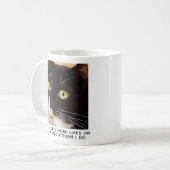 Cute Cat Photo Personnalisée Café Mug (Devant gauche)