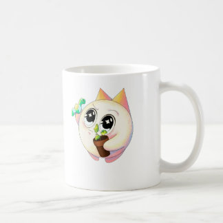 Cute Cat Plant Lover Cartoon Mug