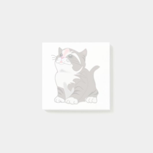 Cute Cat Post-it® Notes (Voorkant)