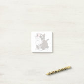 Cute Cat Post-it® Notes (Op bureau)