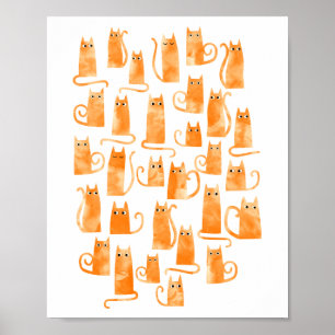 Cute Cat Poster